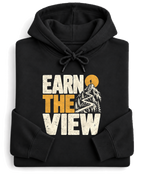 Earn the View Hoodie - Black