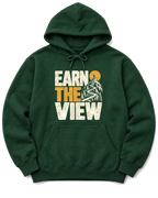 Earn the View Hoodie - Forest Green