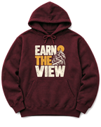 Earn the View Hoodie - Maroon