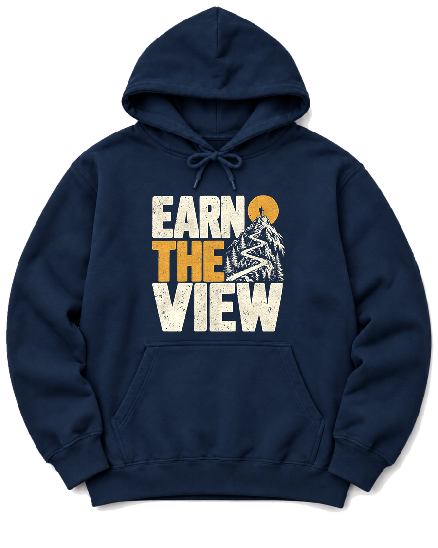 Earn the View Hoodie - Navy