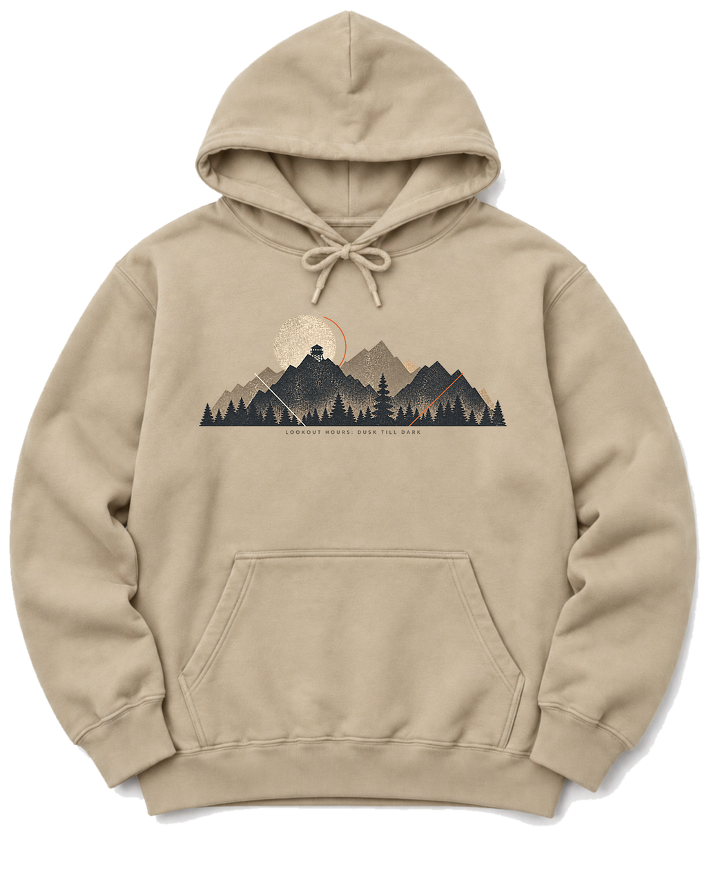 Lookout Hours Hoodie - Sand