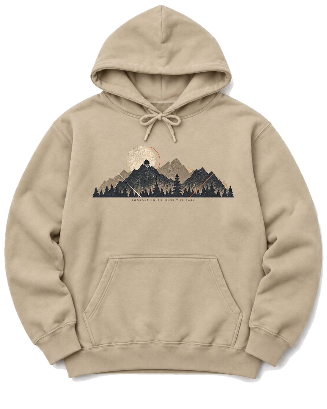 Lookout Hours Hoodie - Sand