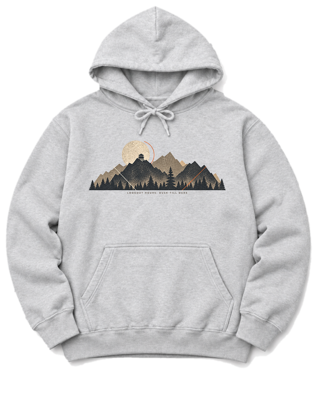 Lookout Hours Hoodie - Ash