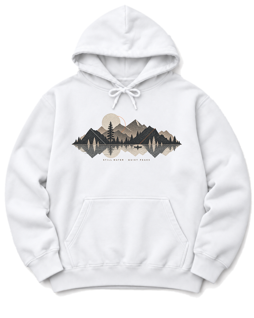 Still Water Range Hoodie - White