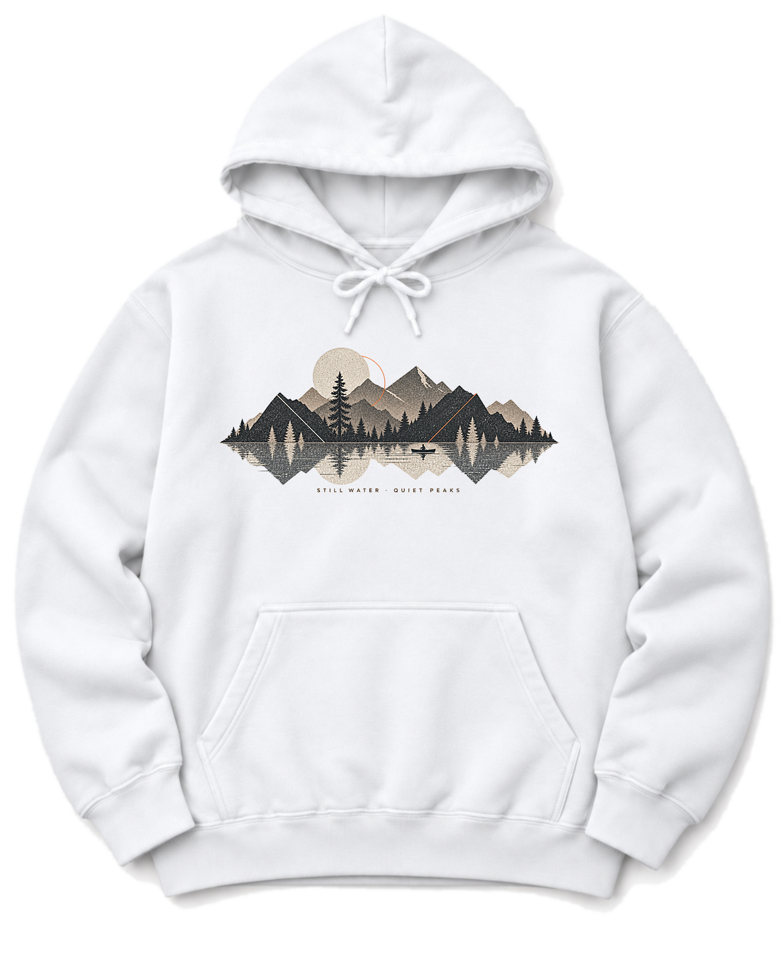 Still Water Range Hoodie - White