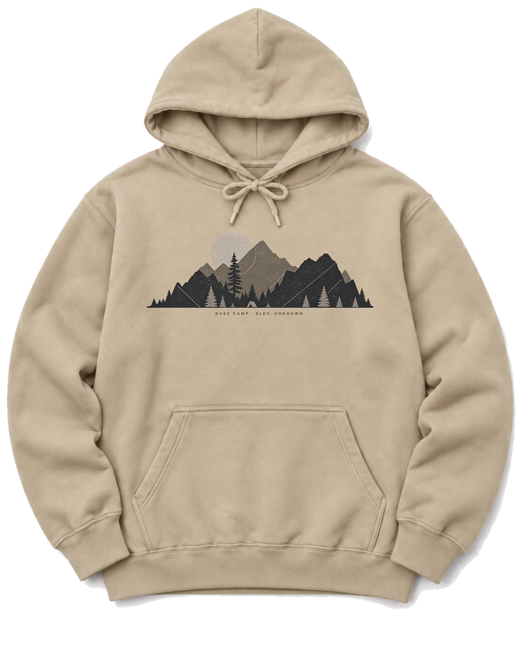 Base Camp Moon Hoodie - Sand