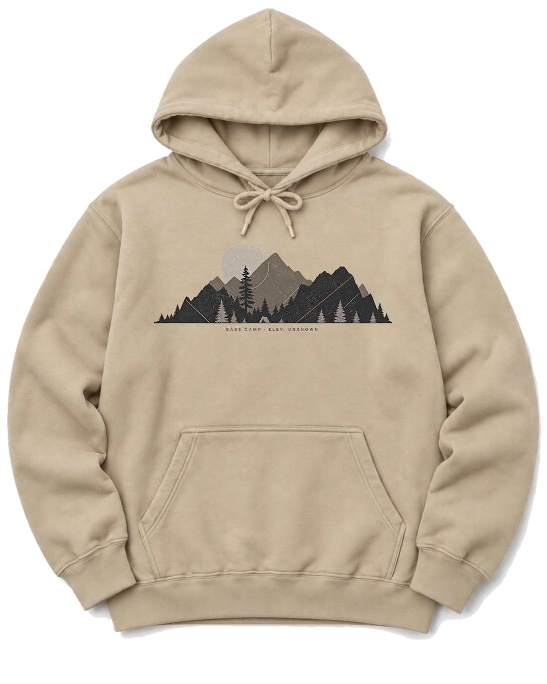Base Camp Moon Hoodie - Sand