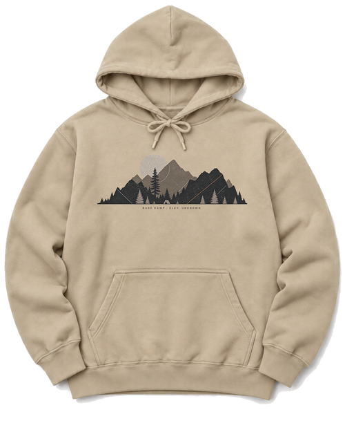 Base Camp Moon Hoodie - Sand