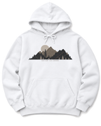 Base Camp Moon Hoodie - White