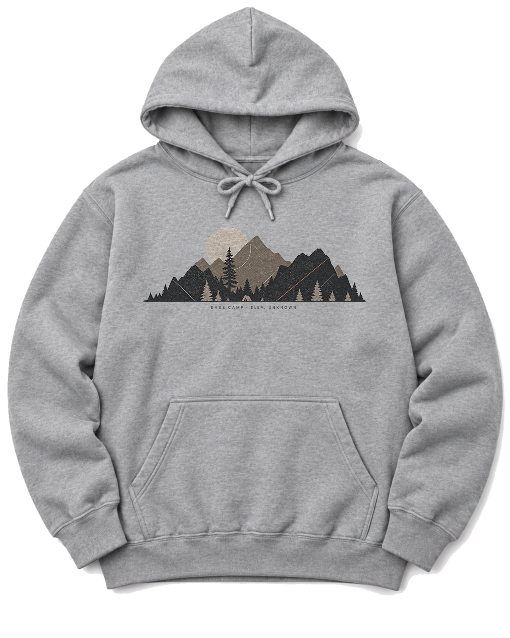 Base Camp Moon Hoodie - Sport Grey