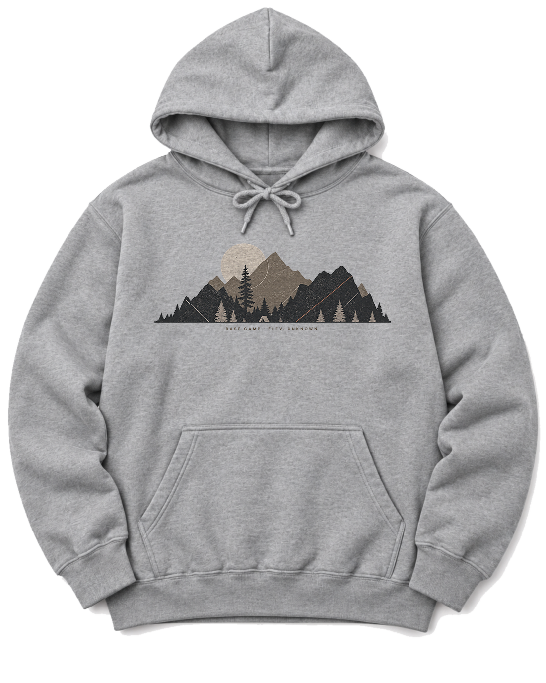 Base Camp Moon Hoodie - Sport Grey