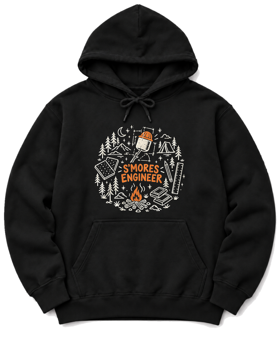 S'mores Engineer Hoodie - Black