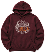 I Paid to Sleep on the Ground Hoodie - Maroon