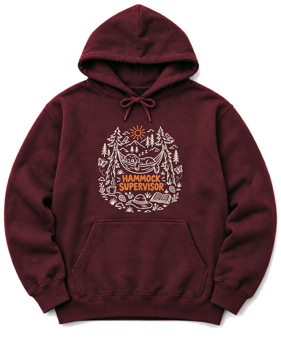 Hammock Supervisor Hoodie - Maroon