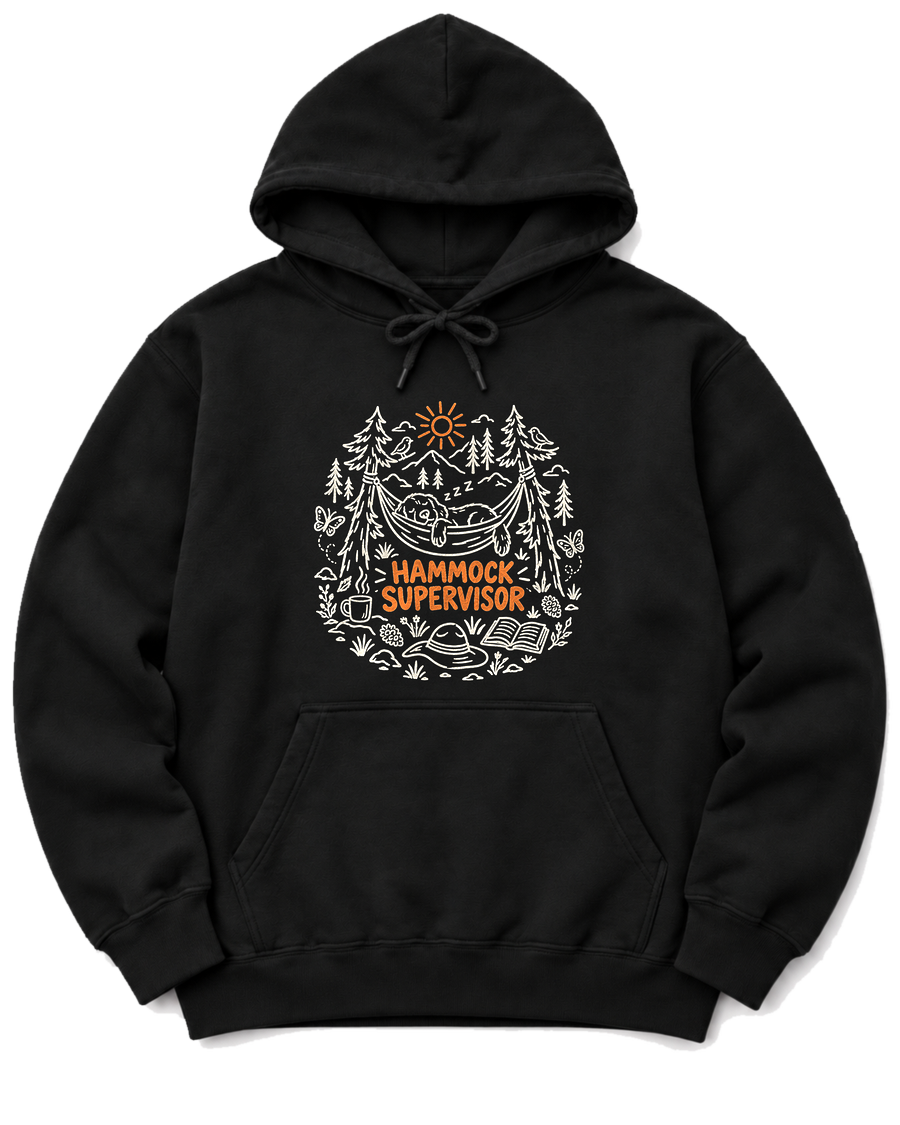 Hammock Supervisor Hoodie - Black
