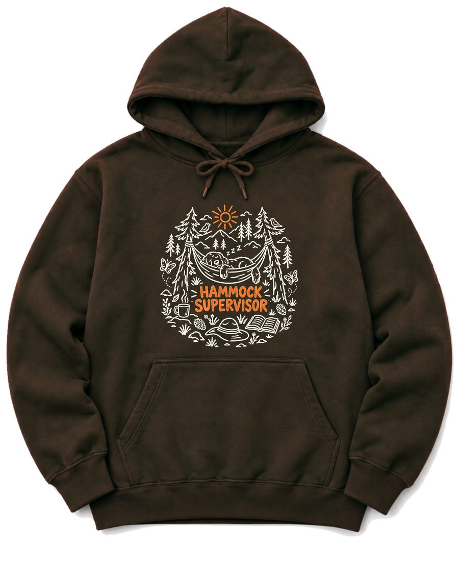 Hammock Supervisor Hoodie - Dark Chocolate