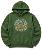Plant More Trees Hoodie - Military Green