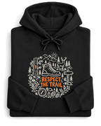 Respect the Trail Hoodie - Black