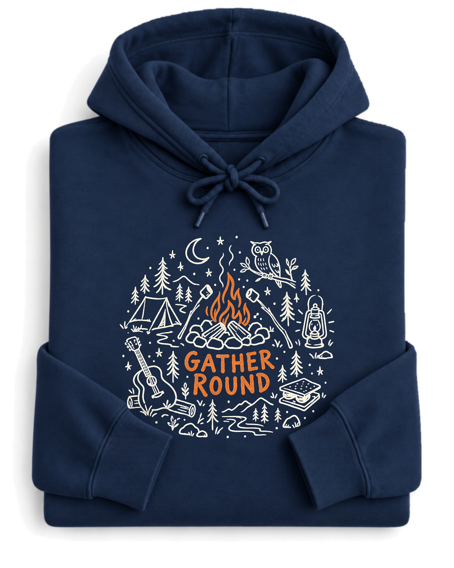 Gather Round Hoodie - Navy