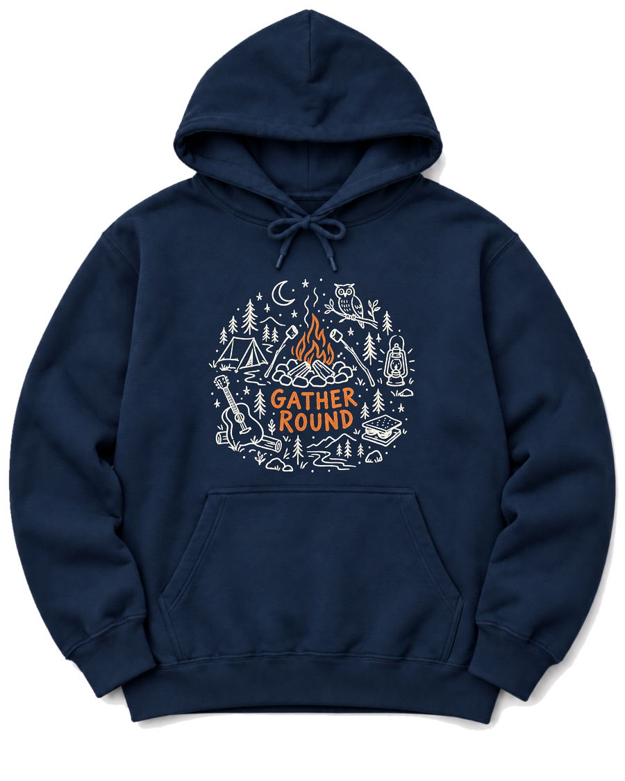 Gather Round Hoodie - Navy