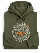 Pack It Out Hoodie - Military Green