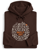 Pack It Out Hoodie - Dark Chocolate