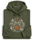 Paddle Quiet Hoodie - Military Green