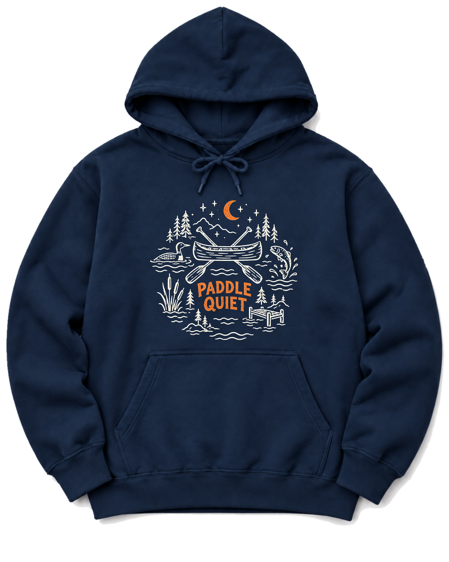 Paddle Quiet Hoodie - Navy