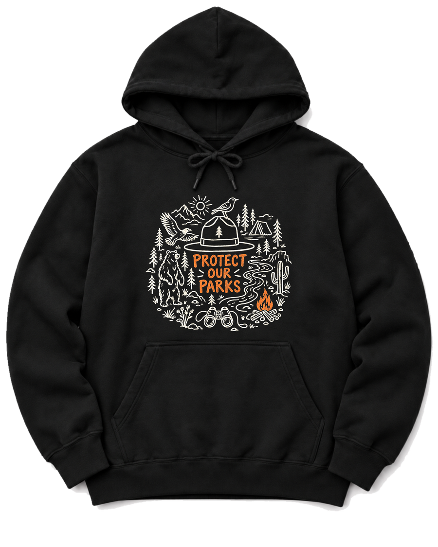 Protect Our Parks Hoodie - Black