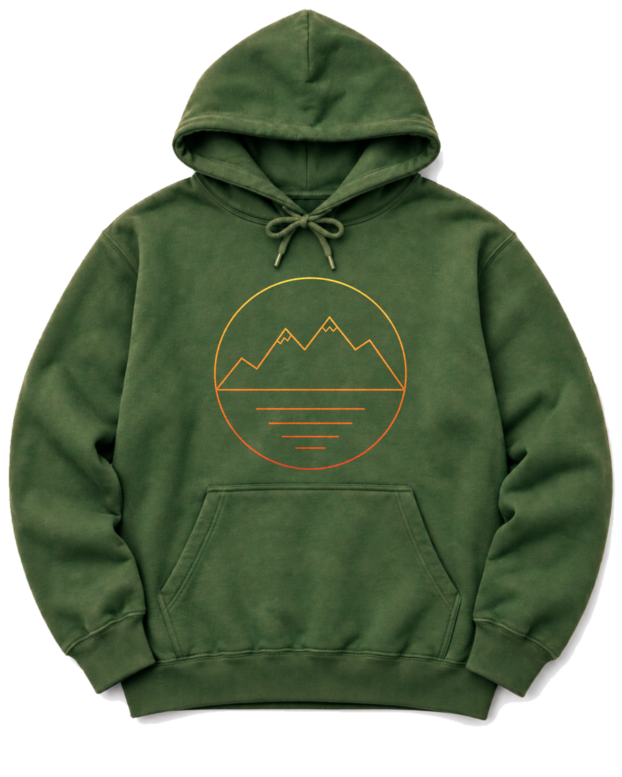 Sunrise Ridge Hoodie - Military Green