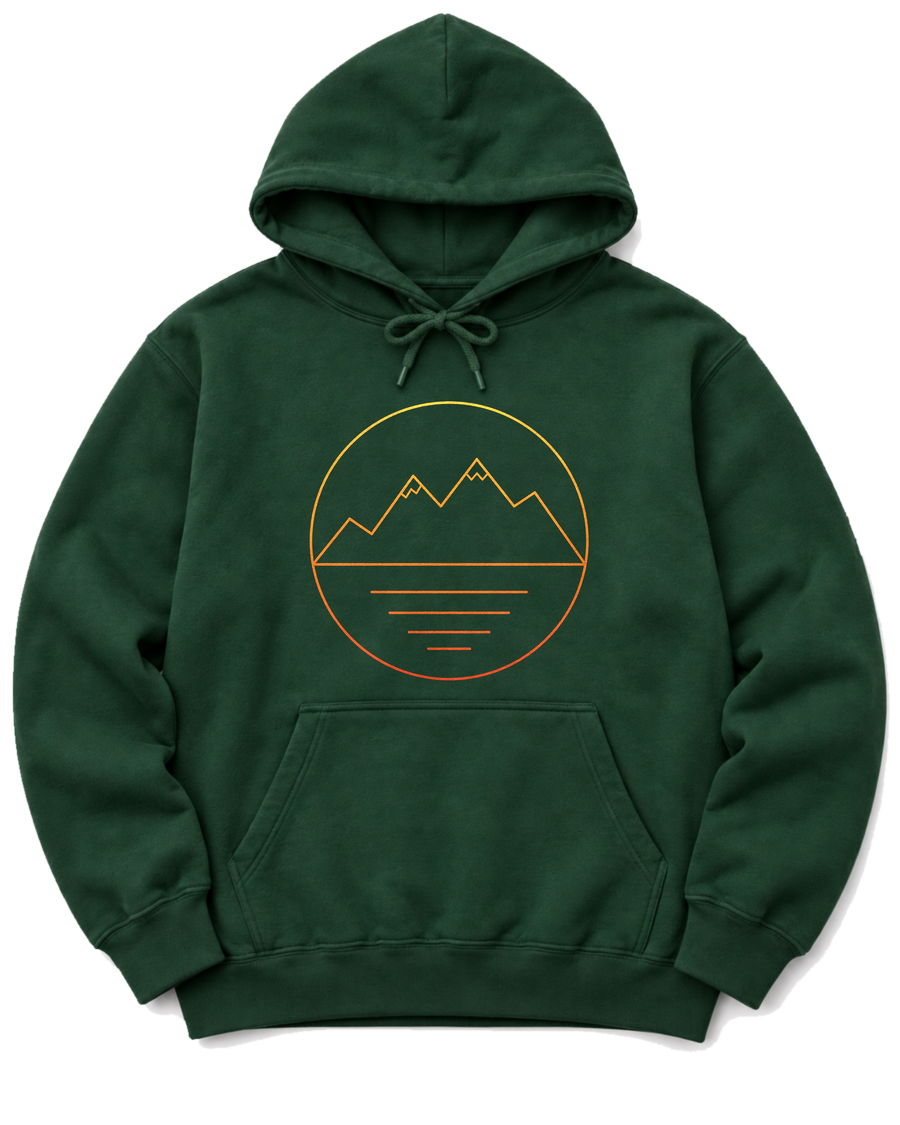 Sunrise Ridge Hoodie - Forest Green