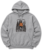 Pretty Sure It's This Way Hoodie - Sport Grey