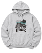Dusk on the Dock Hoodie - Ash