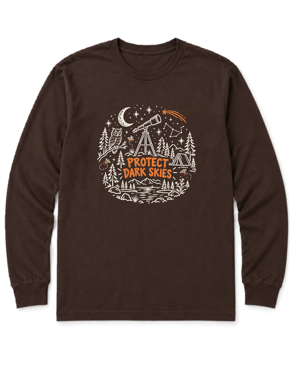 Protect Dark Skies Long Sleeve Shirt
