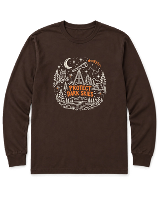 Protect Dark Skies Long Sleeve Shirt