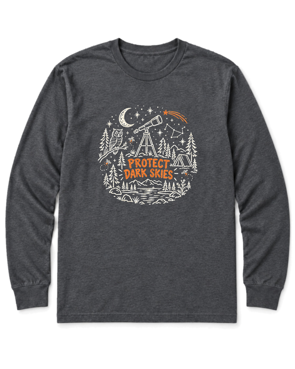 Protect Dark Skies Long Sleeve Shirt