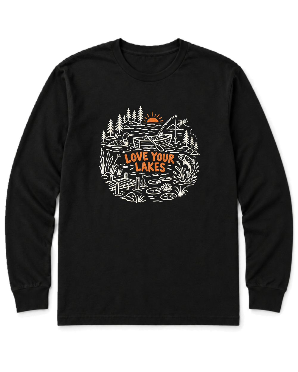 Love Your Lakes Long Sleeve Shirt