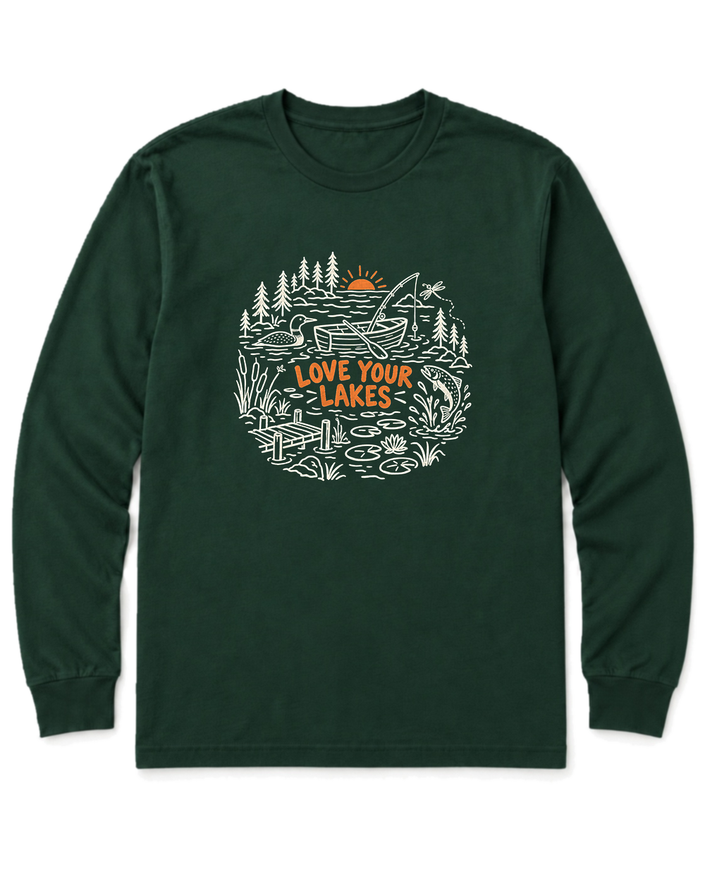Love Your Lakes Long Sleeve Shirt