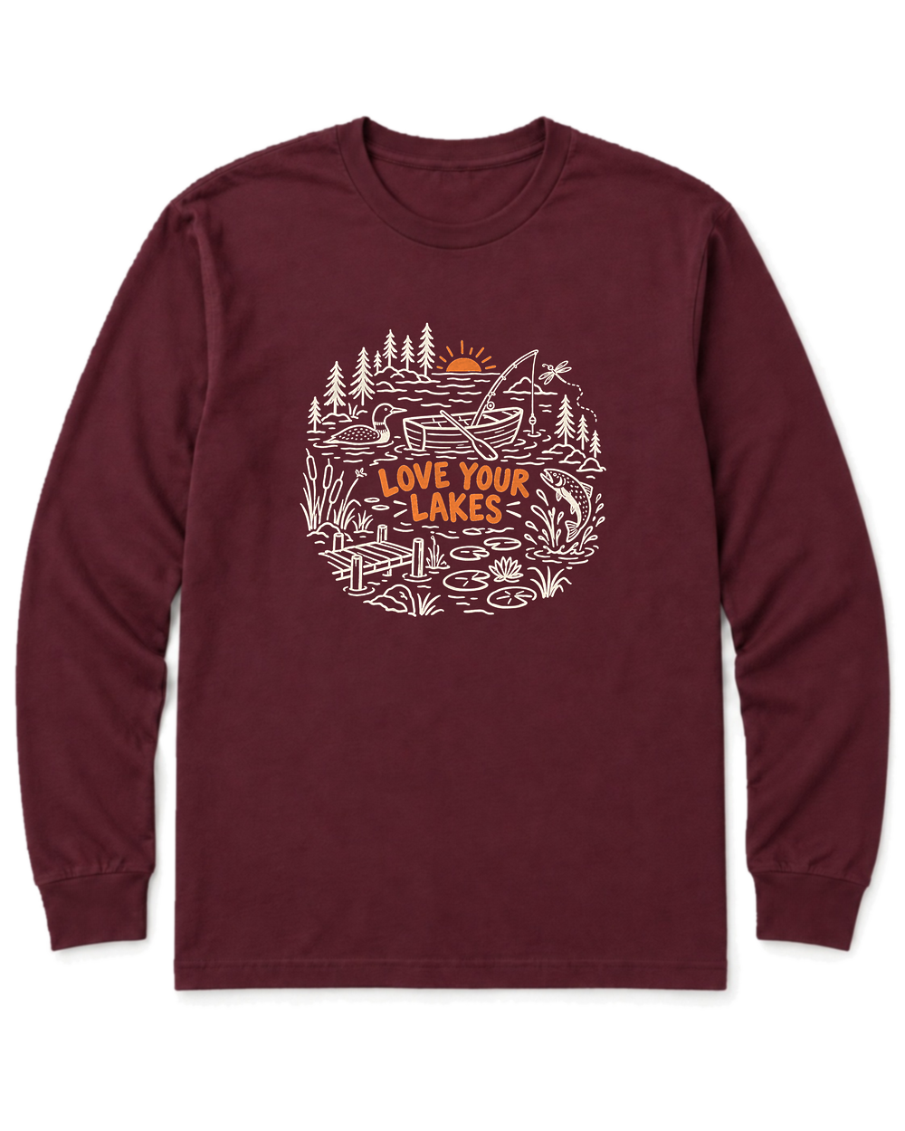 Love Your Lakes Long Sleeve Shirt