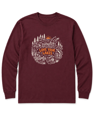 Love Your Lakes Long Sleeve Shirt