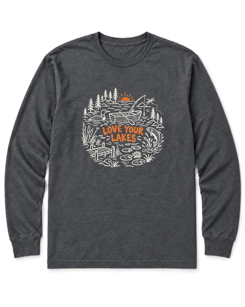 Love Your Lakes Long Sleeve Shirt