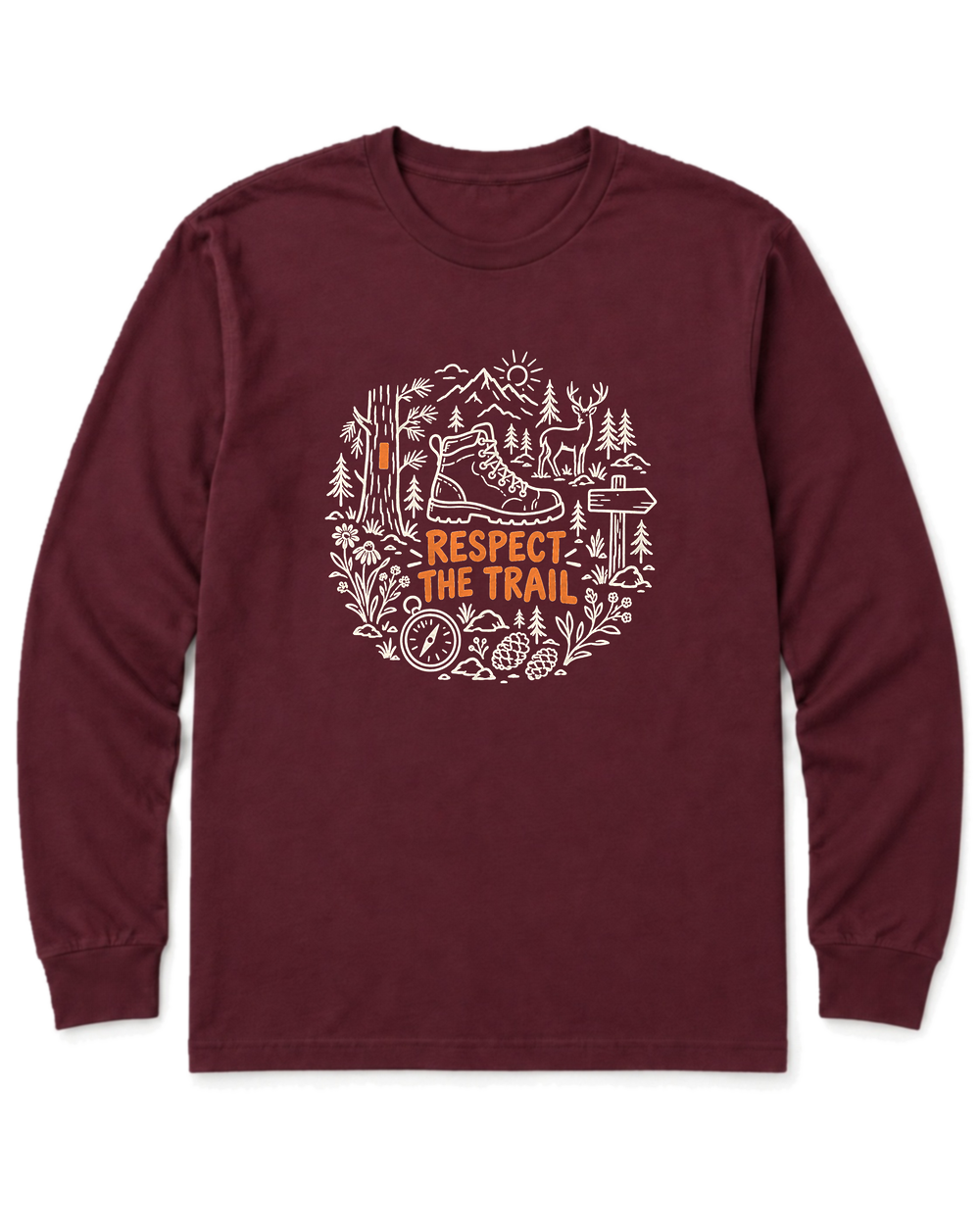 Respect the Trail Long Sleeve Shirt