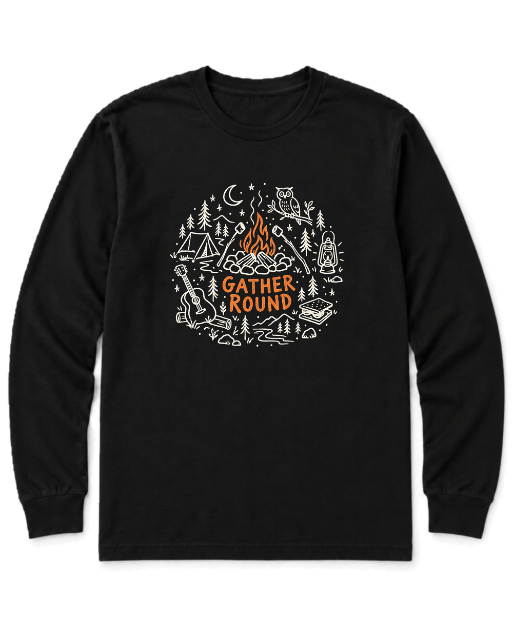 Gather Round Long Sleeve Shirt