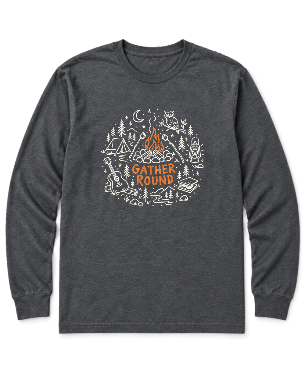 Gather Round Long Sleeve Shirt