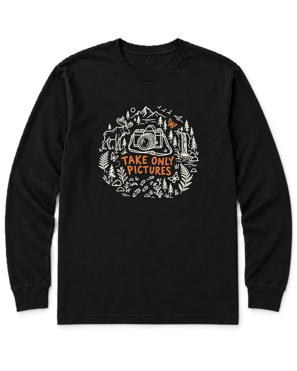 Take Only Pictures Long Sleeve Shirt