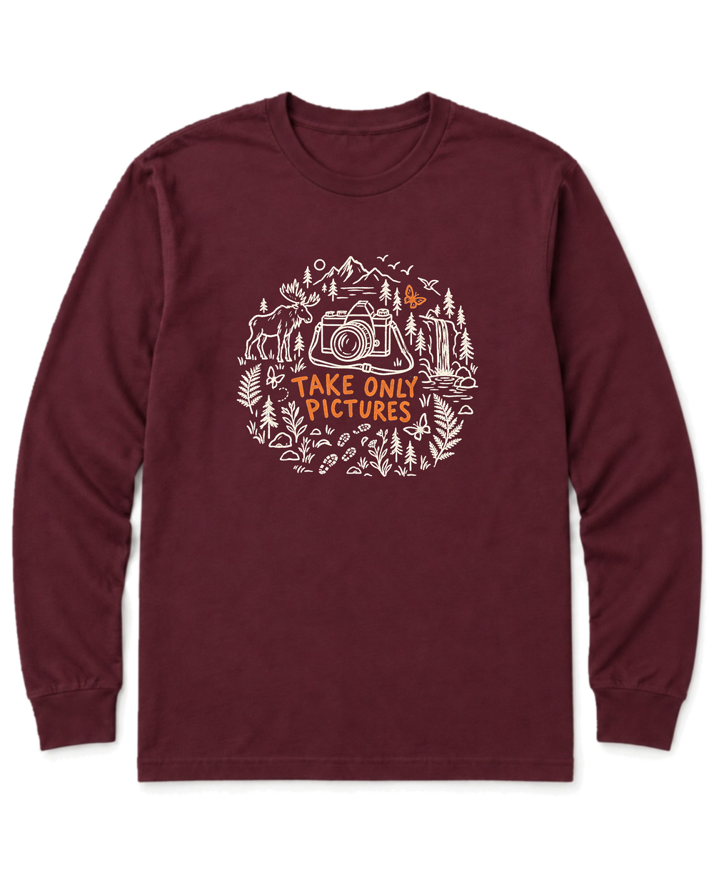 Take Only Pictures Long Sleeve Shirt