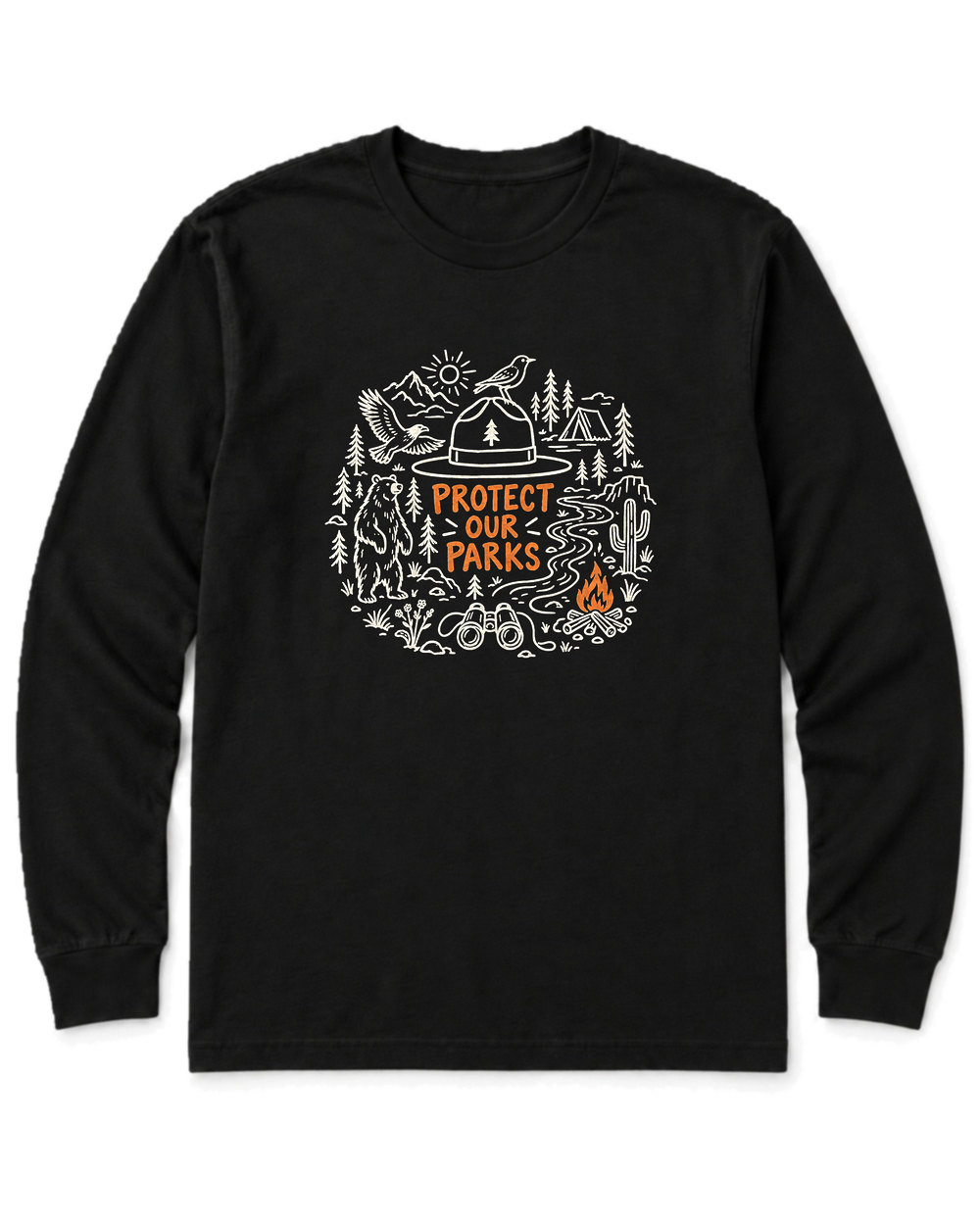 Protect Our Parks Long Sleeve Shirt