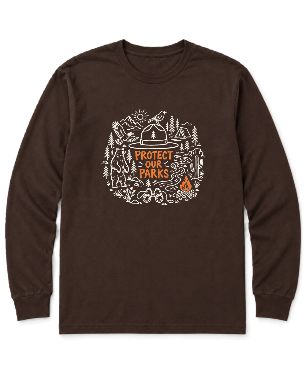 Protect Our Parks Long Sleeve Shirt
