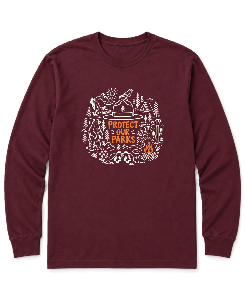 Protect Our Parks Long Sleeve Shirt