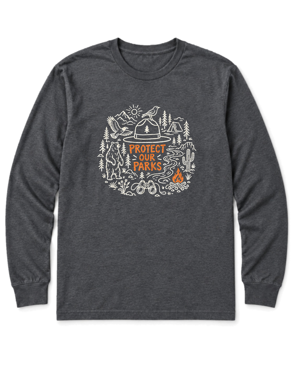 Protect Our Parks Long Sleeve Shirt